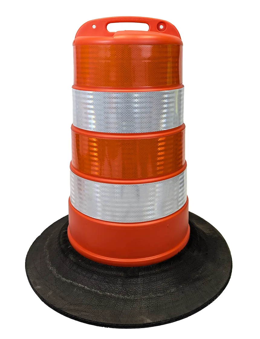 Product Spotlight: Traffic Drum with 6″ High Intensity Reflective Collars