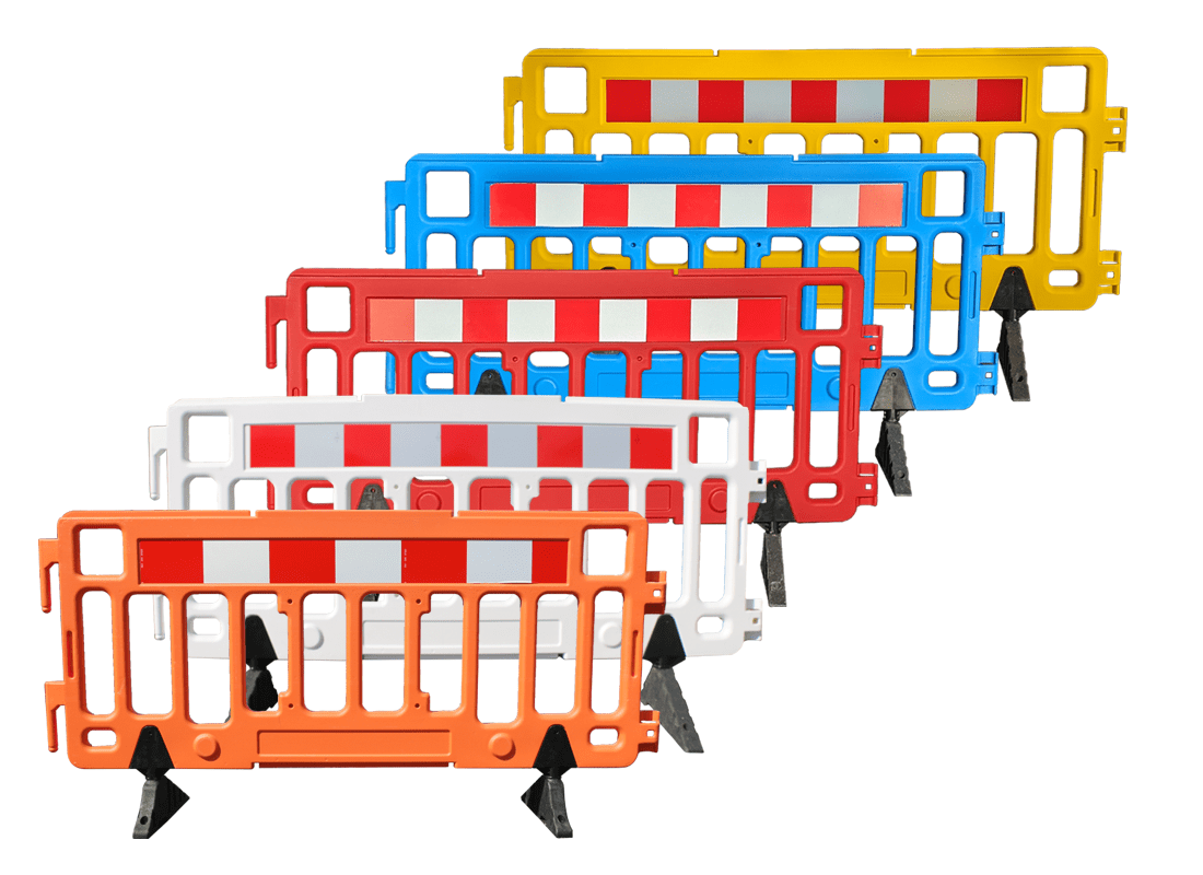 New Colors for Construction and Economy Pedestrian Barriers