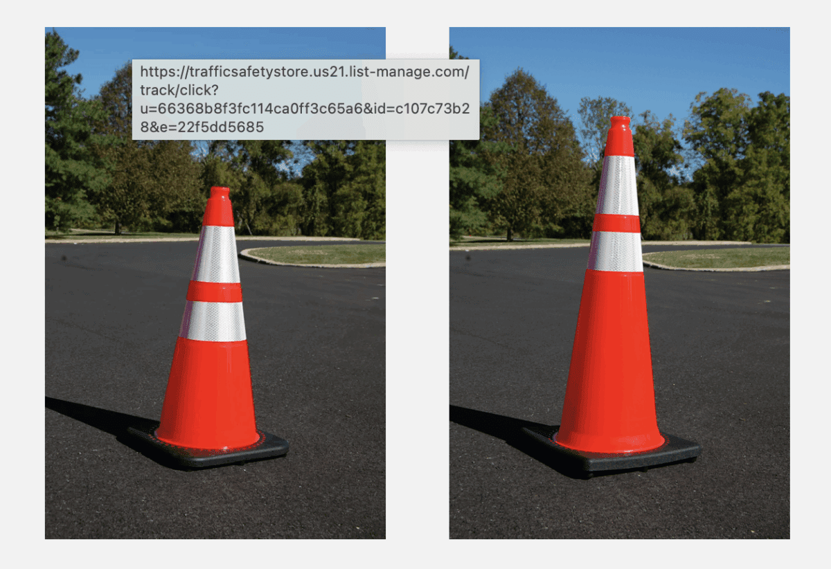When to use a 28″ Traffic Cone or a 36″ Traffic Cone