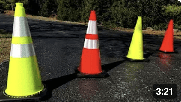 Picking a Traffic Cone?  Watch our Video Guide