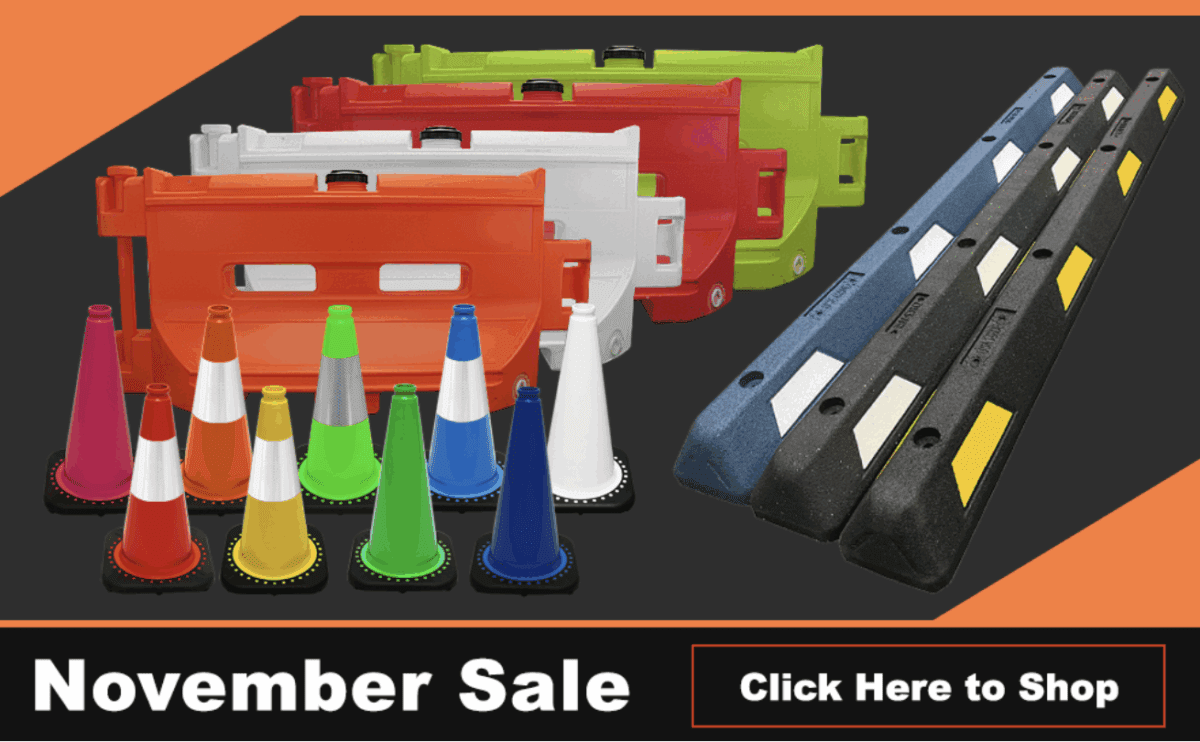 Last Chance Fall ALL Sale – Traffic Cones, Blocks & Barriers