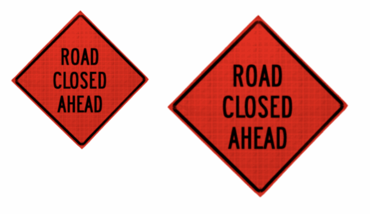 36-Inch vs. 48-Inch Construction Signs — Which Size Is Right for Your ...