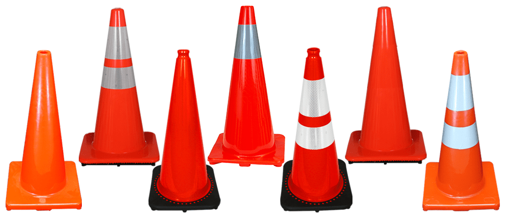 How Many Traffic Cones Are There ?