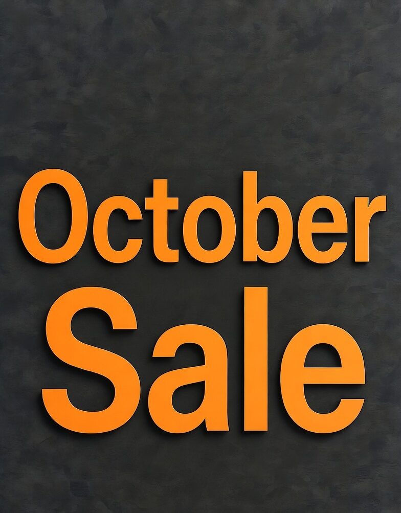 October 2025 Sale – Order now and Save!