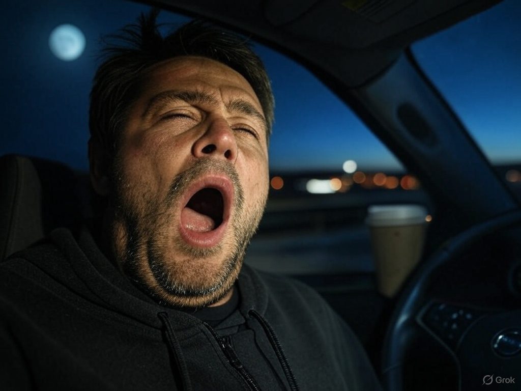 Stay Awake, Stay Alive: Watch for Driver Fatigue on Long Drives