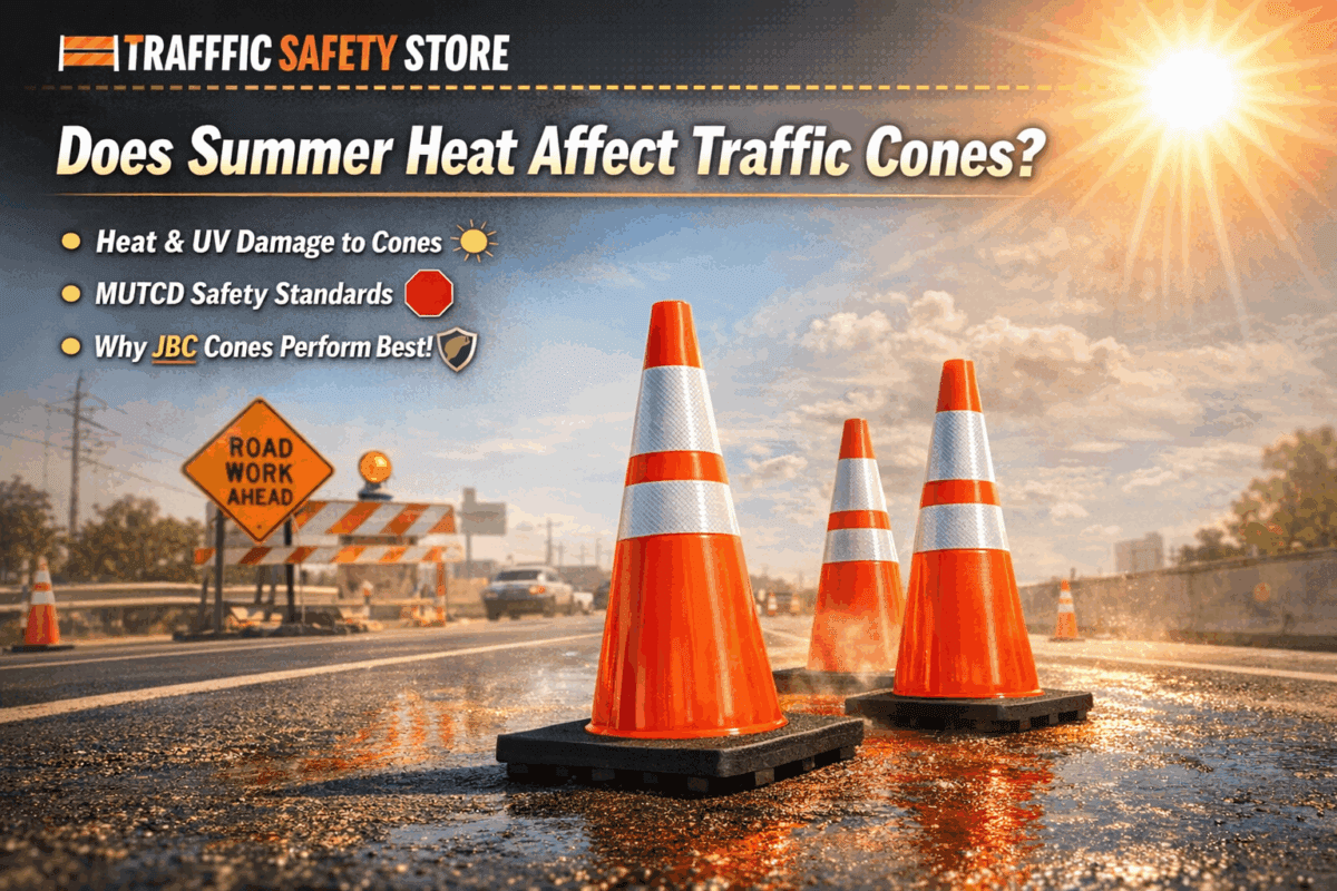 Does Summer Heat Affect Traffic Cones?