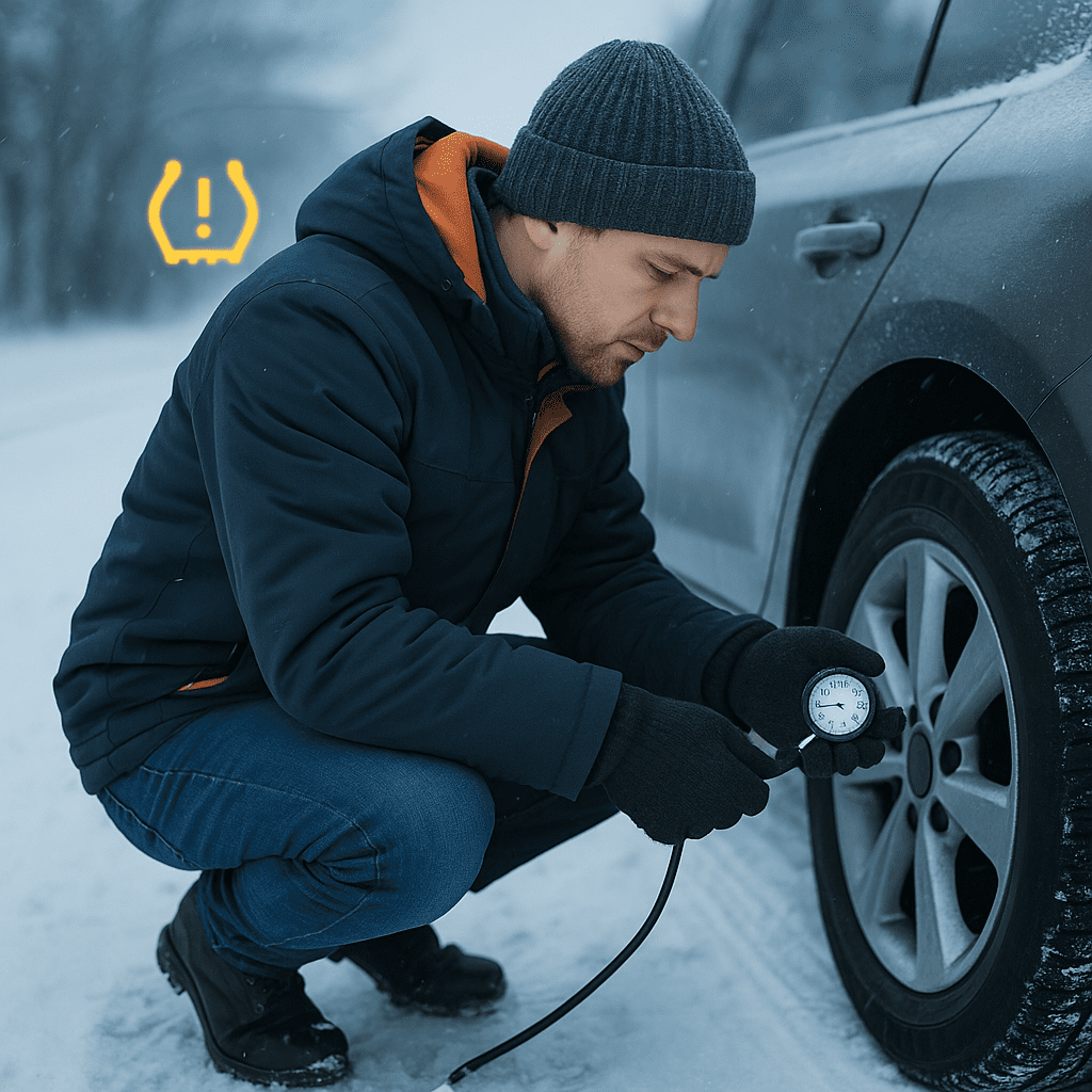 Cold Weather Makes Your Tires Lose Air – What Drivers Should Do