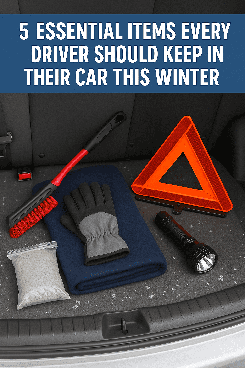 5 Essential Items Every Driver Should Keep in Their Car This Winter